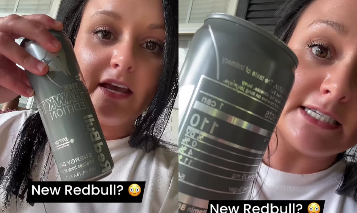 Is 'Hawk Tuah' edition of Red Bull real? - @oglouisianalaw/ Instagram